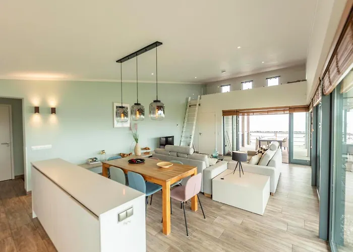 Beachfront Deluxe 6p - Luxe & Uitzicht Op Het Grevelingenmeer - 77 Villa Ouddorp